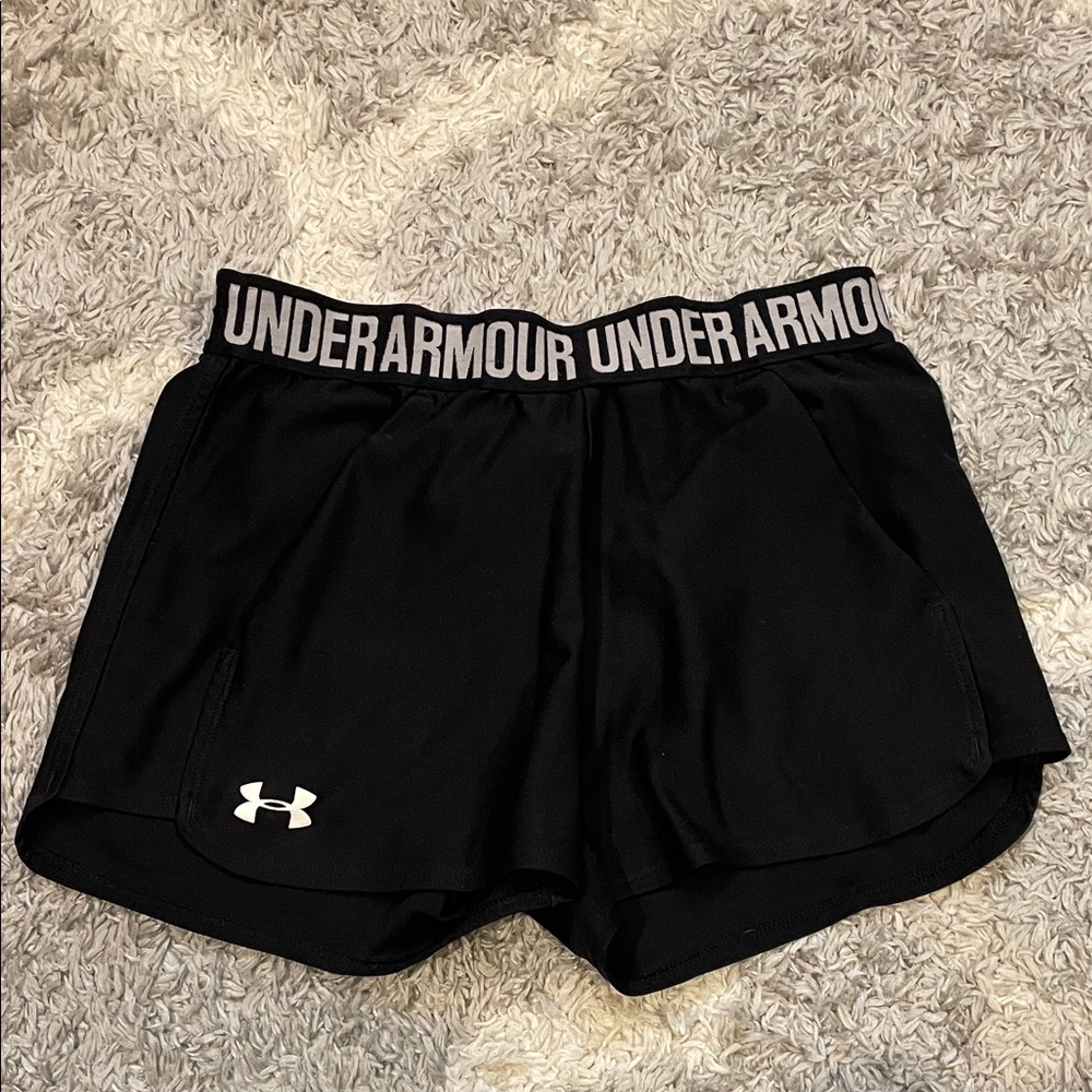 Under Armour Women's Black Athletic Shorts